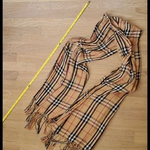 Plaid scarf